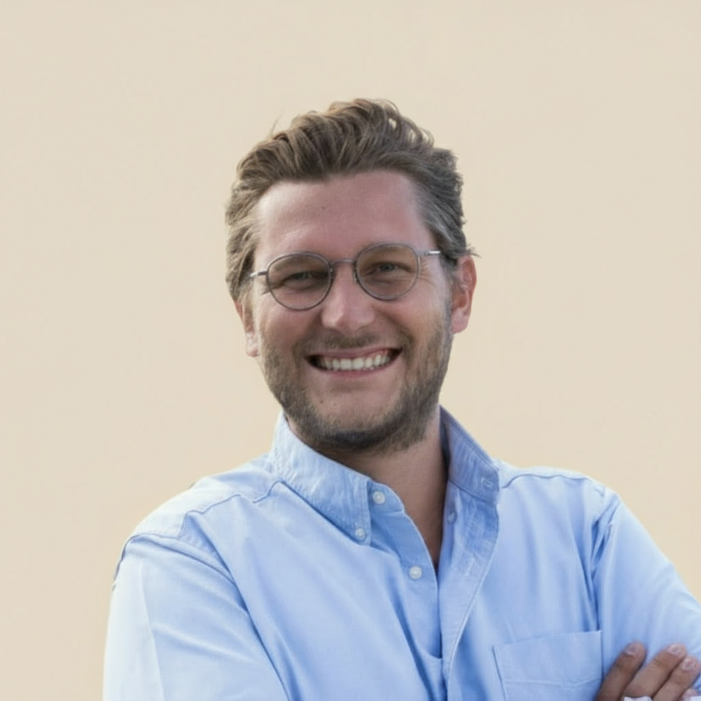 Portrait professionnel de Amaury Vurpillot, Co-fondateur chez Blocshare