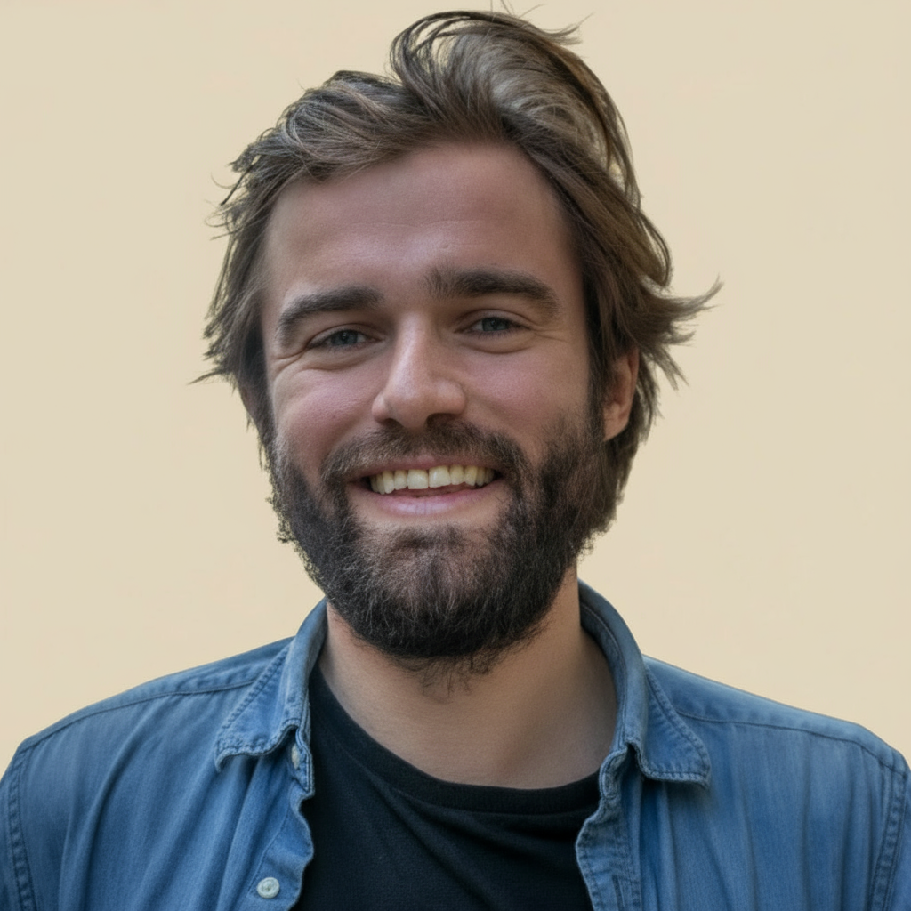 Portrait professionnel de Florent Guyennon, Directeur Marketing et Advisor chez Blocshare