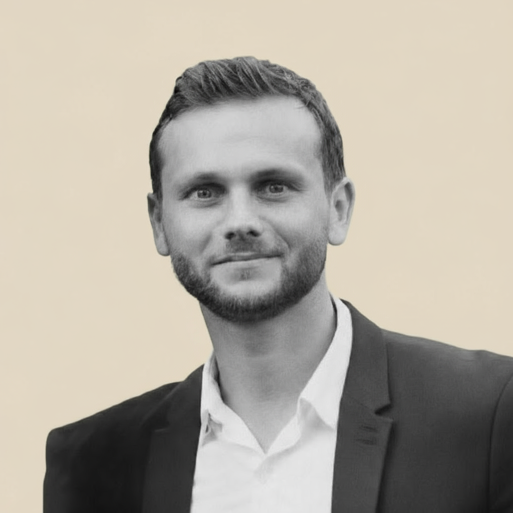 Portrait professionnel de Jean-Vincent Royer, Directeur Financier chez Blocshare